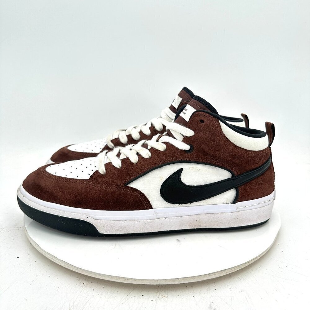 Nike React Leo Sb Men Size 12 DX4361-201 Light Chocolate Training Shoes